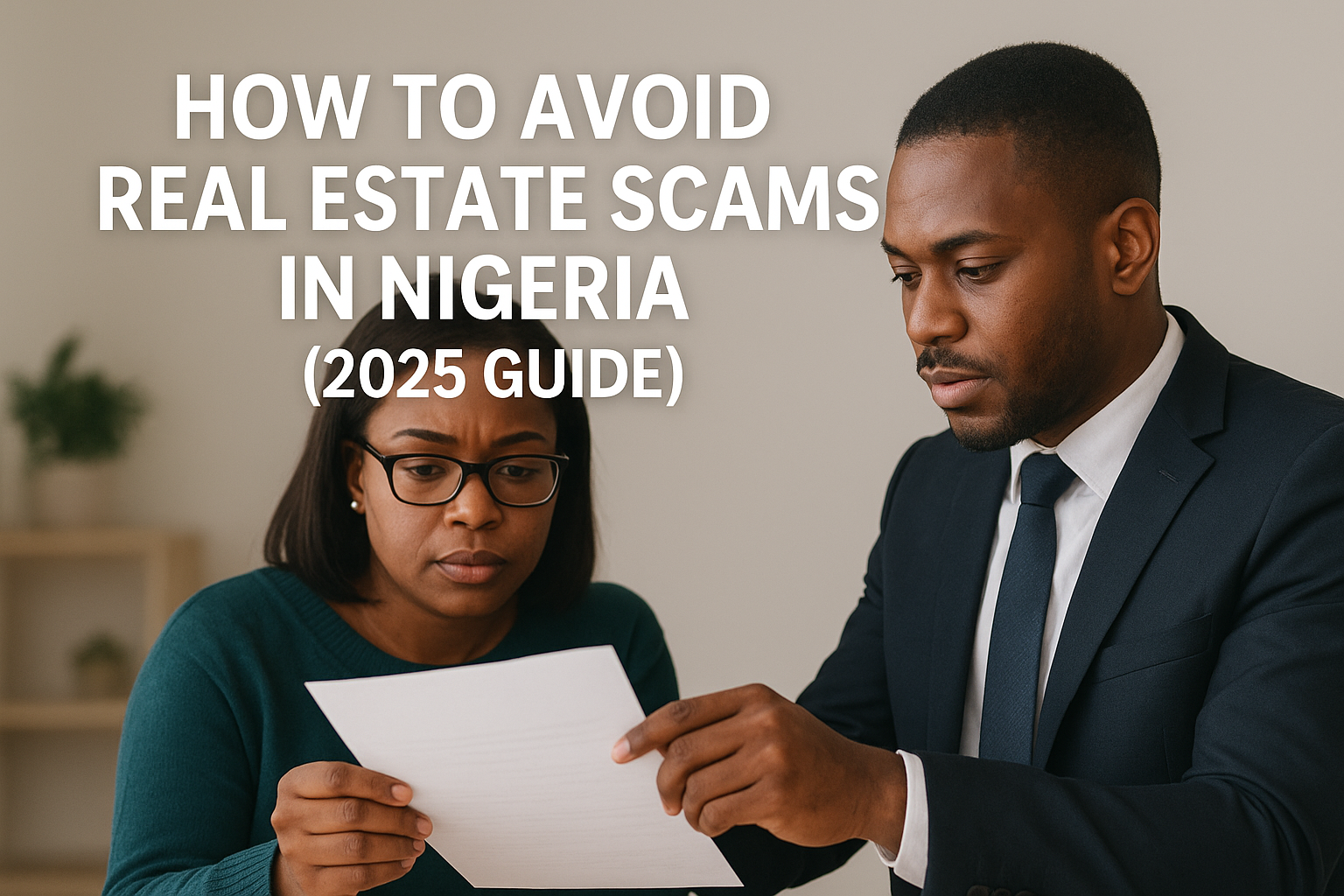 How to Avoid Real Estate Scams in Nigeria Guide - 2026