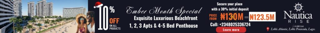 Nautica RIse Lekki Atlantic Ember month special