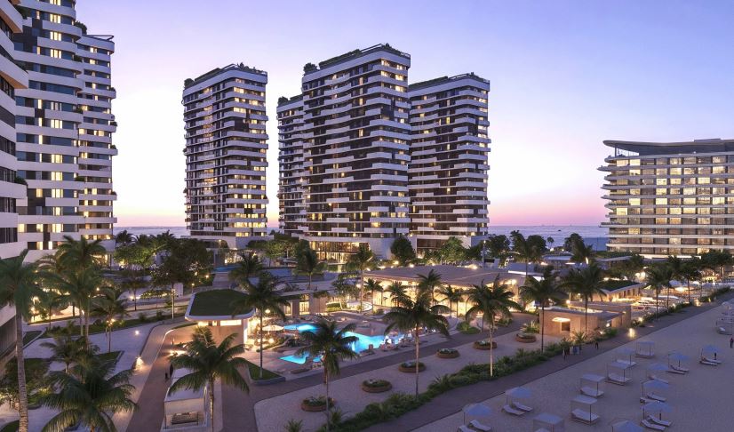 Luxury living room at Nautica Rise Lekki Atlantic with Atlantic view